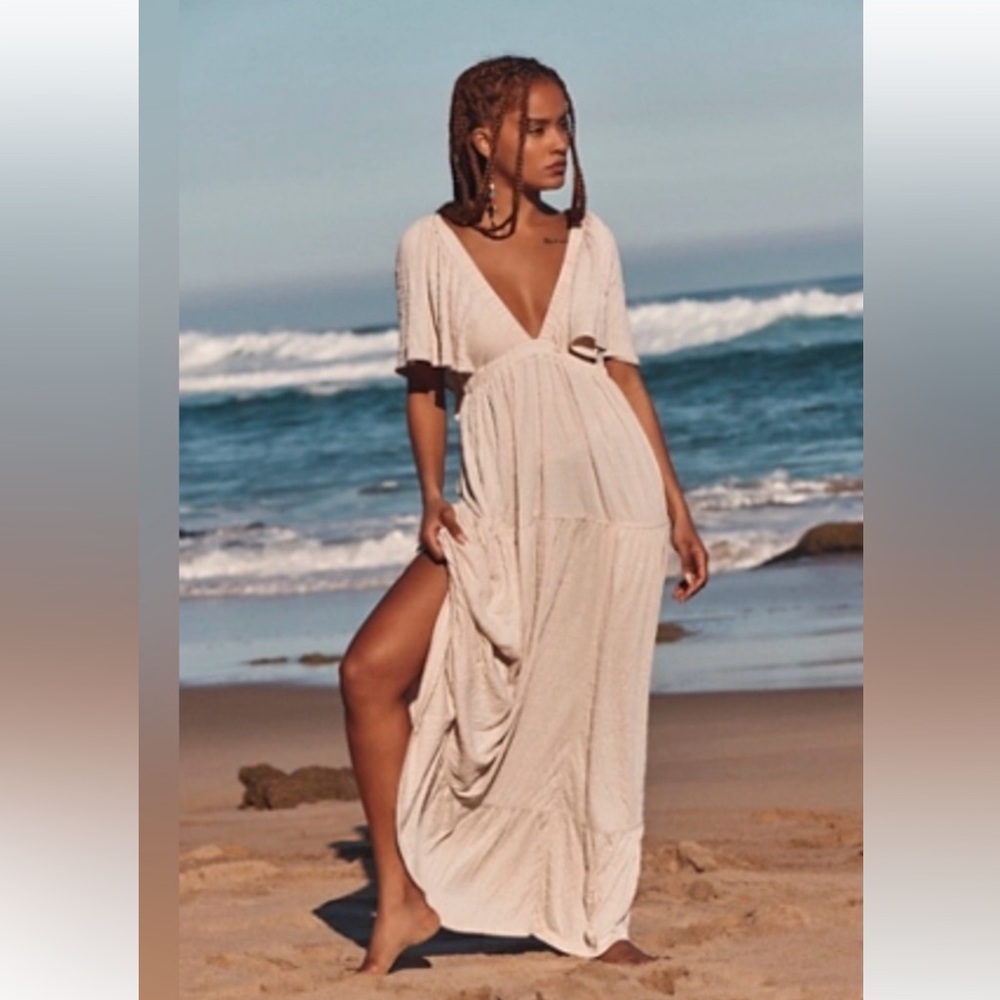 Free People La la maxi dress size M